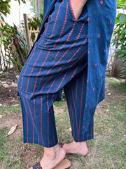Blue Buti South Cotton Co-ord Set Pants by Sanskritam