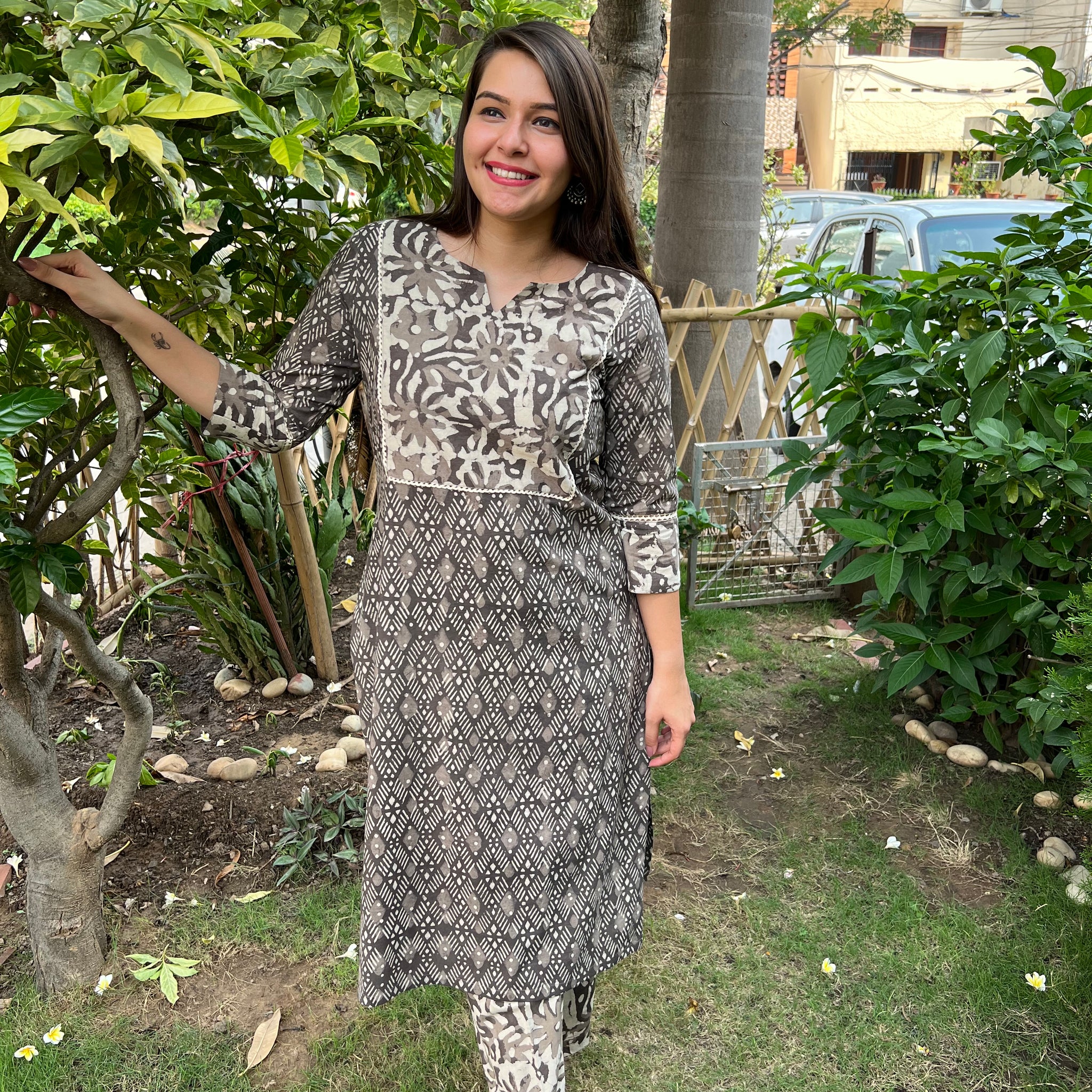 kurti set with dupatta