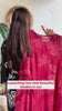 Maroon leaf aline kurta