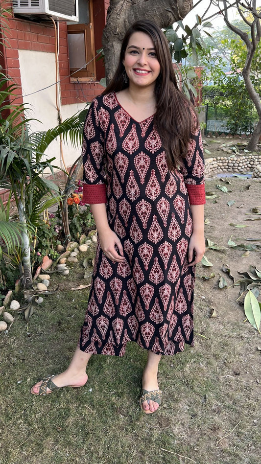 long kurti palazzo